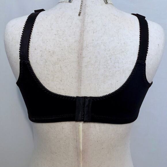 Bali NWT Black Cool Comfort Bra Women 40B - Picture 6 of 13